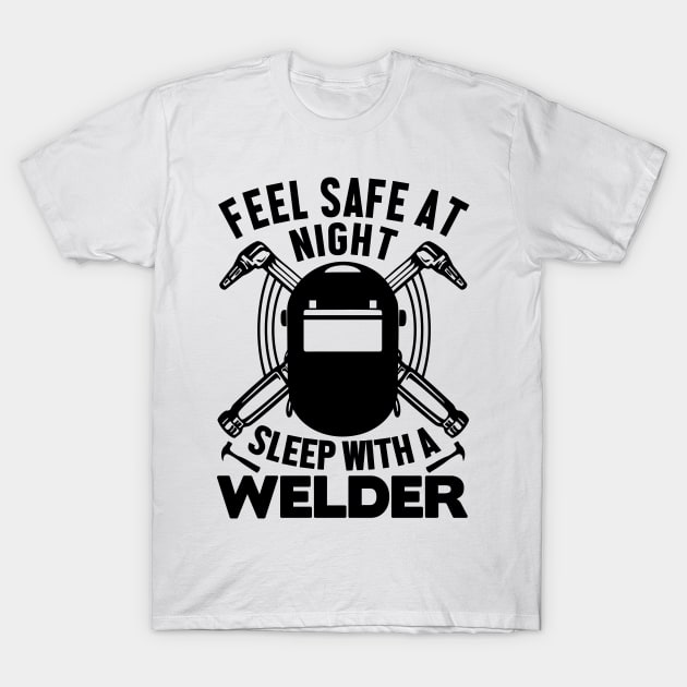 Feel safe at night sleep with a Welder T-Shirt by mohamadbaradai